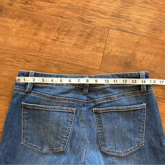 Talbots Flare Jeans Denim Wide Leg Pants Size 12 - Picture 6 of 8